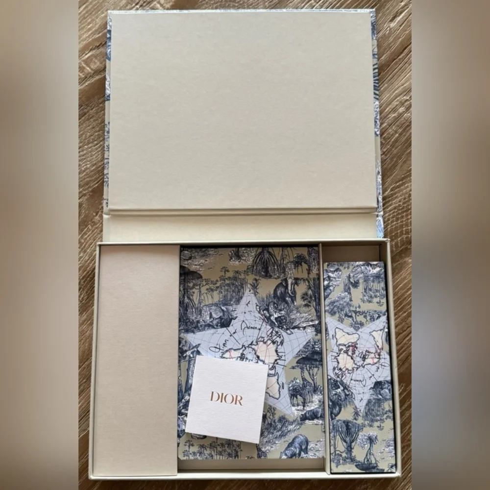DIOR Around the World Stationary/Notebook Set NWT